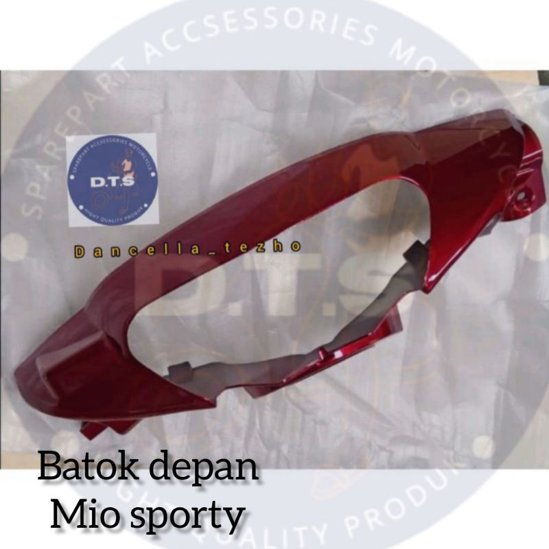 BATOK DEPAN MIO SPORTY / BATOK DEPAN MIO / BATOK MIO SPORTY / MERAH CABE / MERAH MARUN / HITAM / PUT