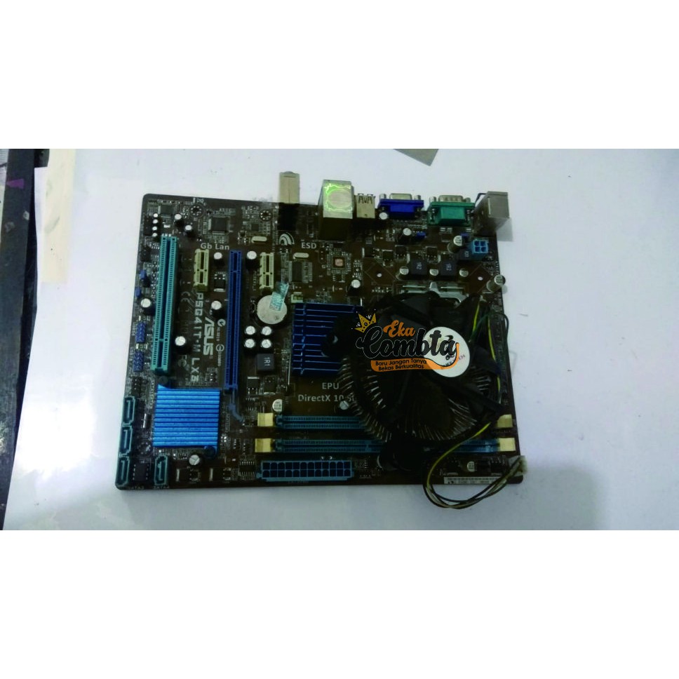 Motherboard Asus P5G41TM + prosesor