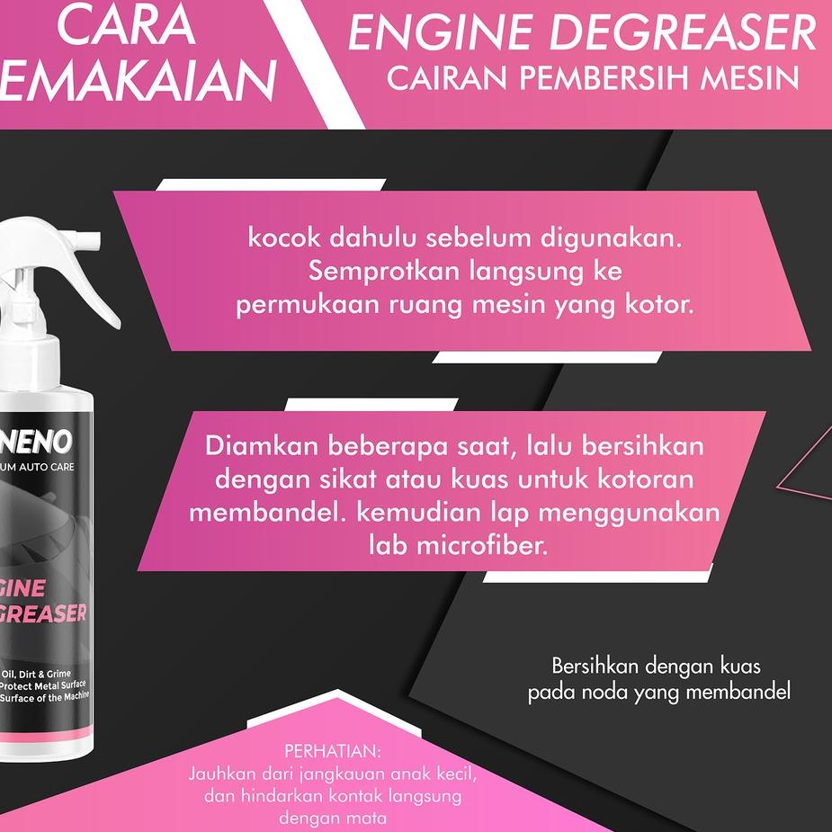 Langsung Beliii.. Veneno Engine Degreaser - Pembersih Ruang Mesin, Pembersih Sisa Oli dan Kerak Mobi