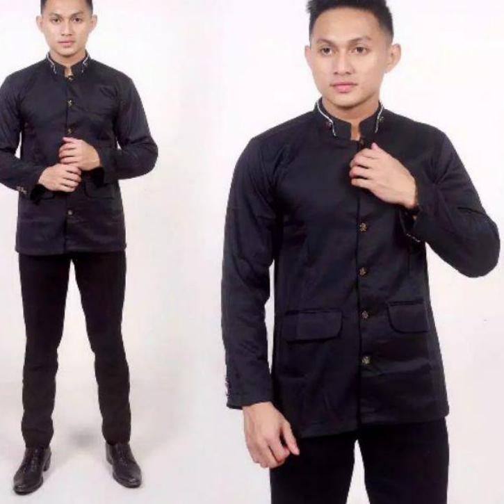 Model Baru.. JASKO POLOS DEWASA HITAM PUTIH TERBARU