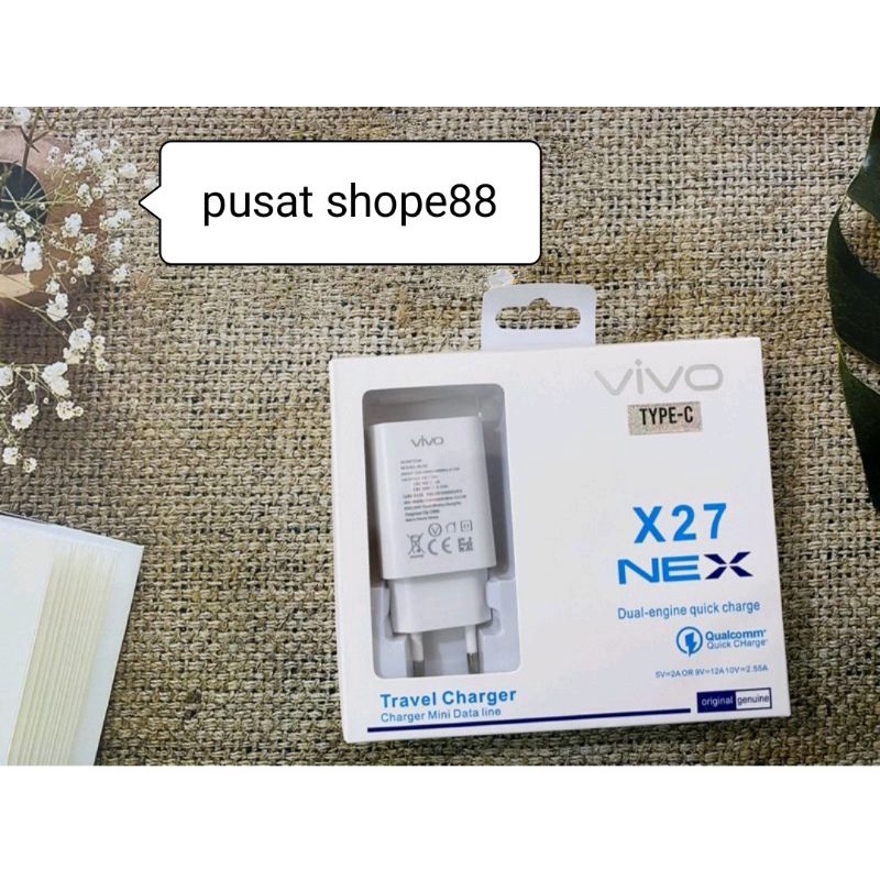 CHARGER VIVO X27 NEX TYPE C ORIGINAL CHARGER VIVO TYPE C ORIGINAL FAST CHARGING CHARGER VIVO TYPE C ORIGINAL CHARGER VIVO V19 ORIGINAL TYPE C ADAPTOR CHARGER VIVO ORIGINAL ADAPTOR HP FAST CHARGING VIVO KABEL TYPE C ADAPTOR VIVO TYPE C ORIGINAL