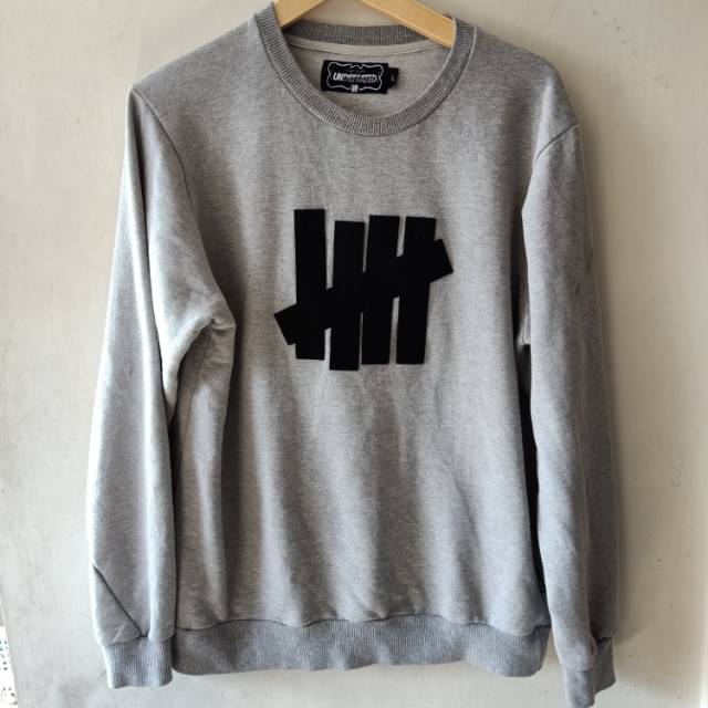 CREWNECK UNDEFEATED GREY ORIGINAL