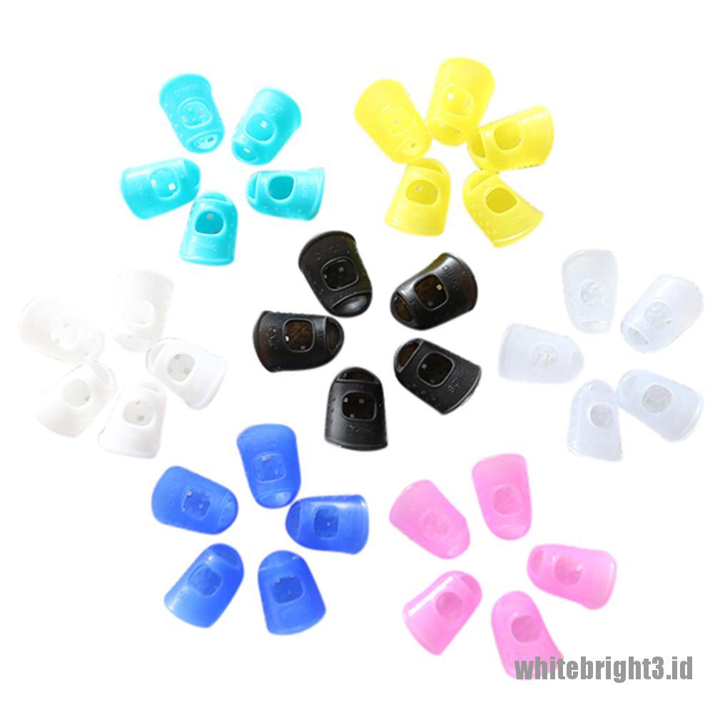 3 PCS Pick Plectrum Ibu Jari Warna Putih Untuk Gitar