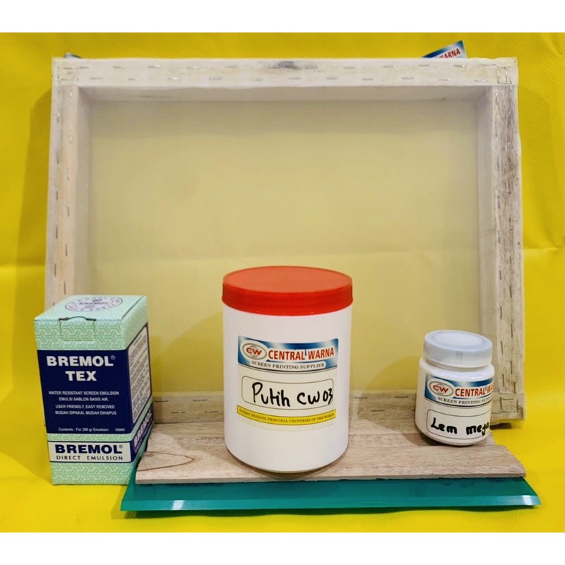 

Paket Alat Sablon Murah Screen 30x40 T54