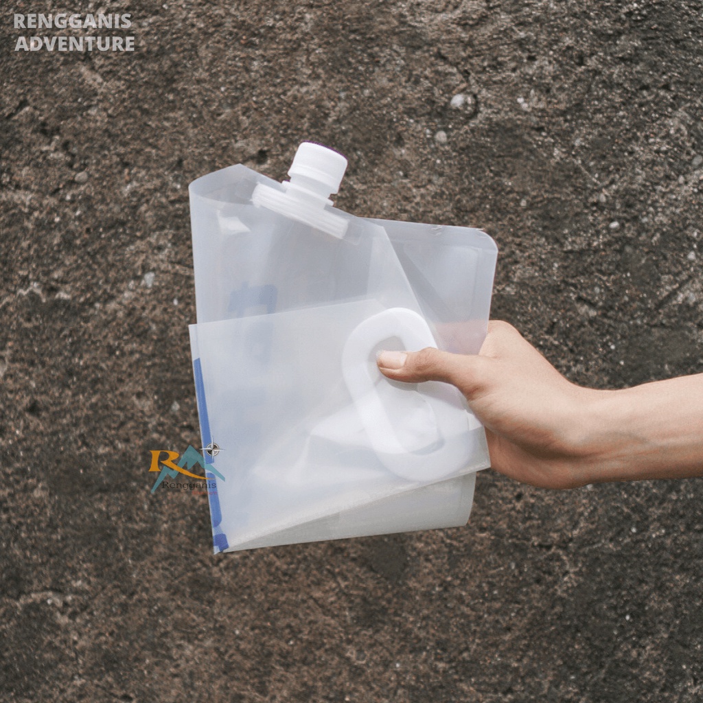 KANTUNG AIR JERIGEN LIPAT 5 DAN 10 LITER • KANTONG AIR MINUM TAFFSPORT Camping OUTDOOR HIKING PIKNIK PENDAKI GUNUNG