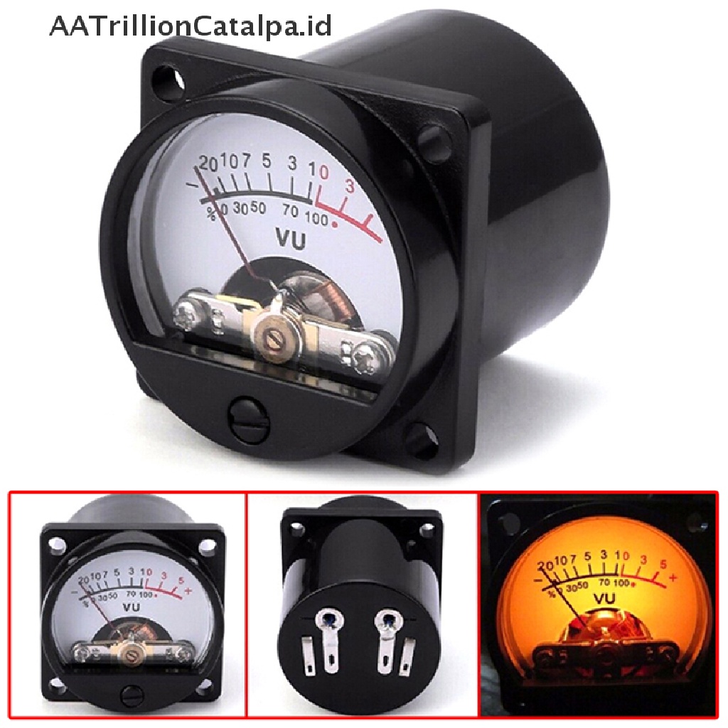 (AATrillionCatalpa) Panel VU meter 6-12V Untuk Merekam audio level