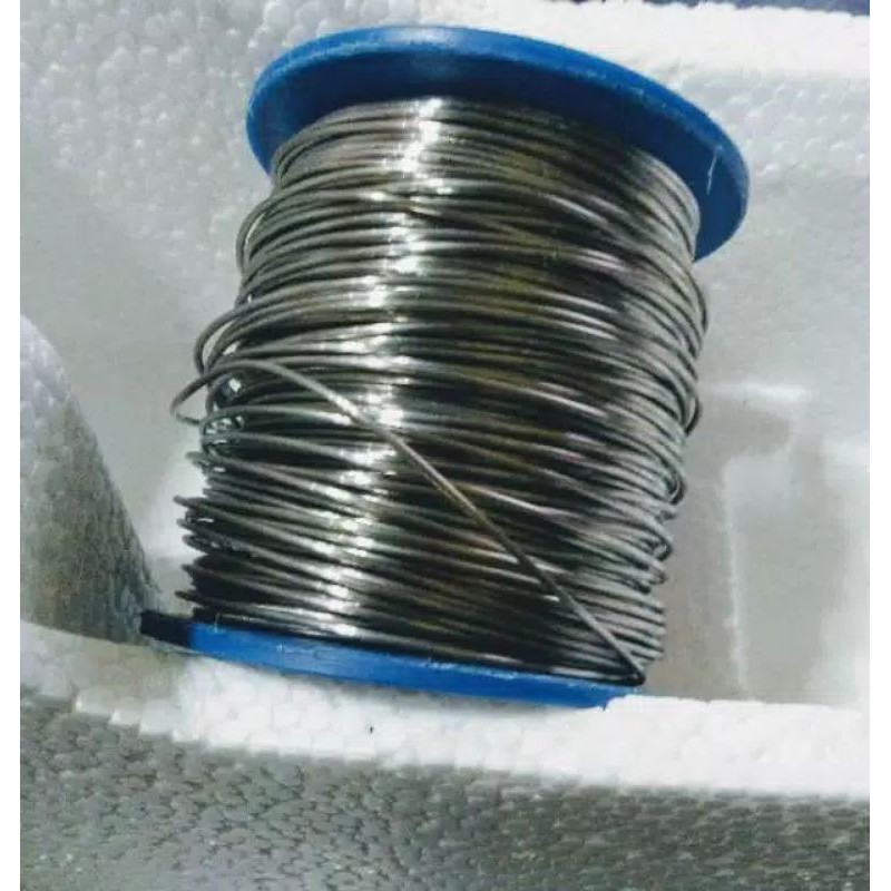 Niklin kawat nikelin 1mm per 1rol