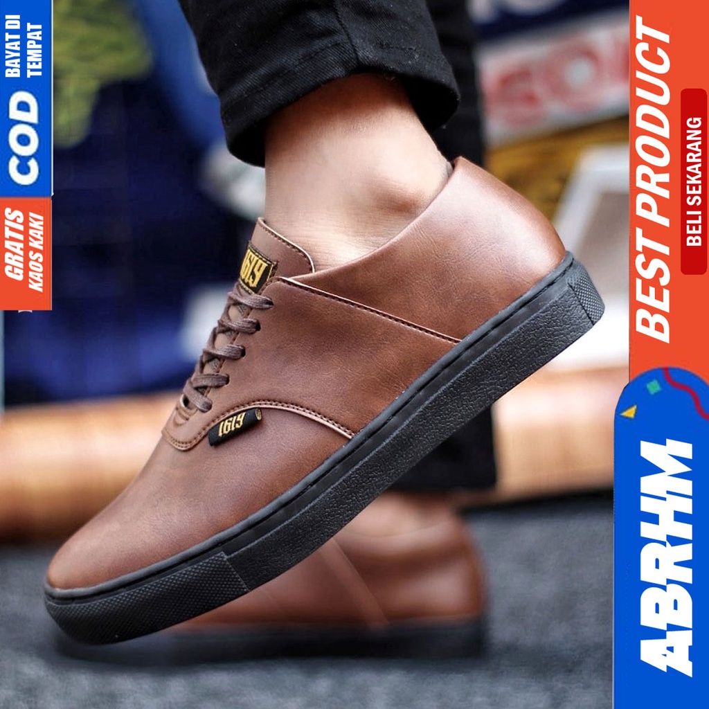 Abrhm Authentic - Sepatu Formal Pria Casual