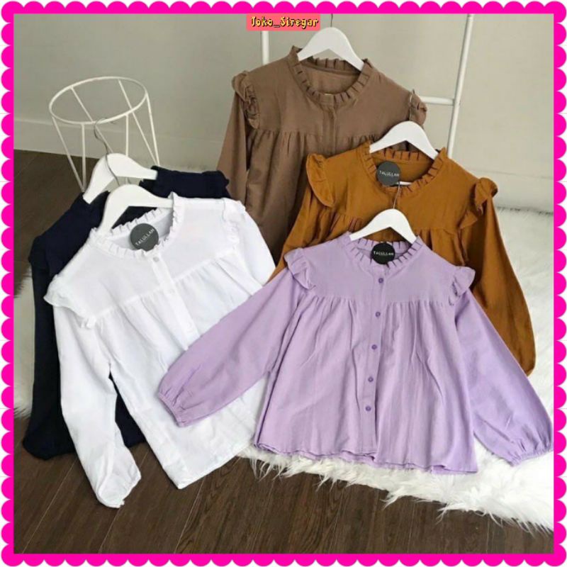 Rasya Blouse / Puffy Blouse / Biya Blouse OOTD Kekinian Termurah