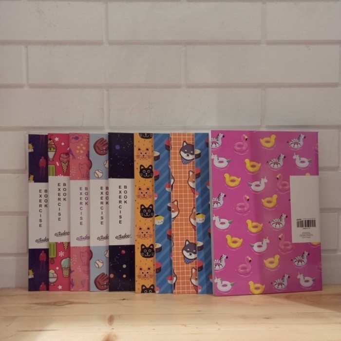

Sale!!! Buku Tulis Estudee Fancy Pattern Ukuran Boxy/ B5 /48 L/ Isi 10 Berkualitas
