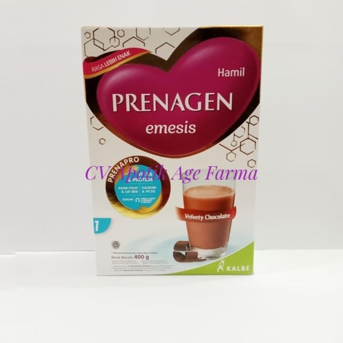 

Prenagen Emesis Coklat 400 g atau gram (Kalbe Farma)