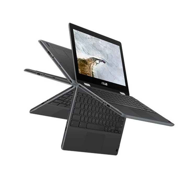 ASUS FLIP C214MA CHROMEBOOK 2IN1 TOUCH - Intel Celeron N4020 4GB 160GB EMMC Chrome OS 11.6'' HD - GREY-3