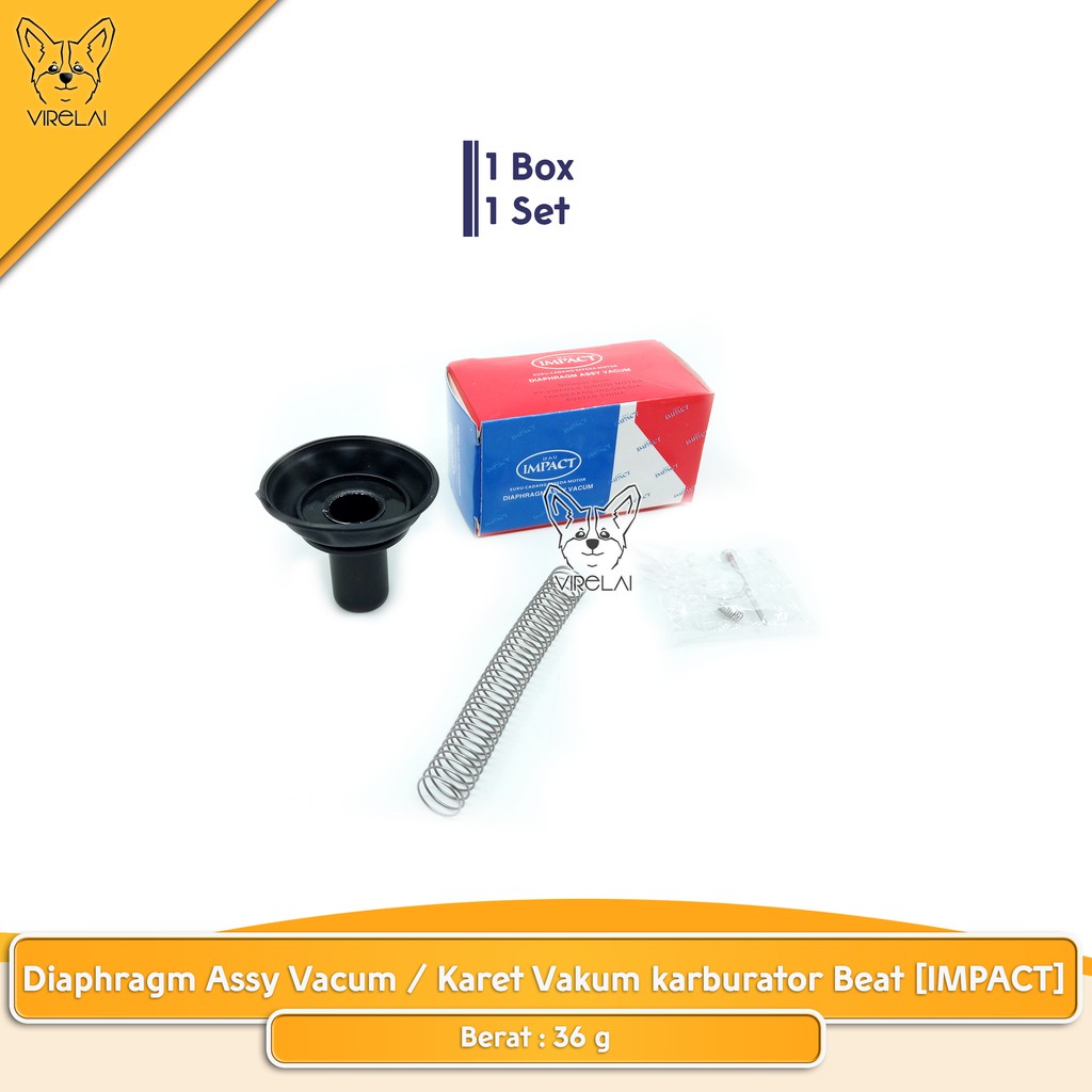 Diaphragm Assy Vakum Vacum /Karet Vakum karburator Honda Beat [Impact]