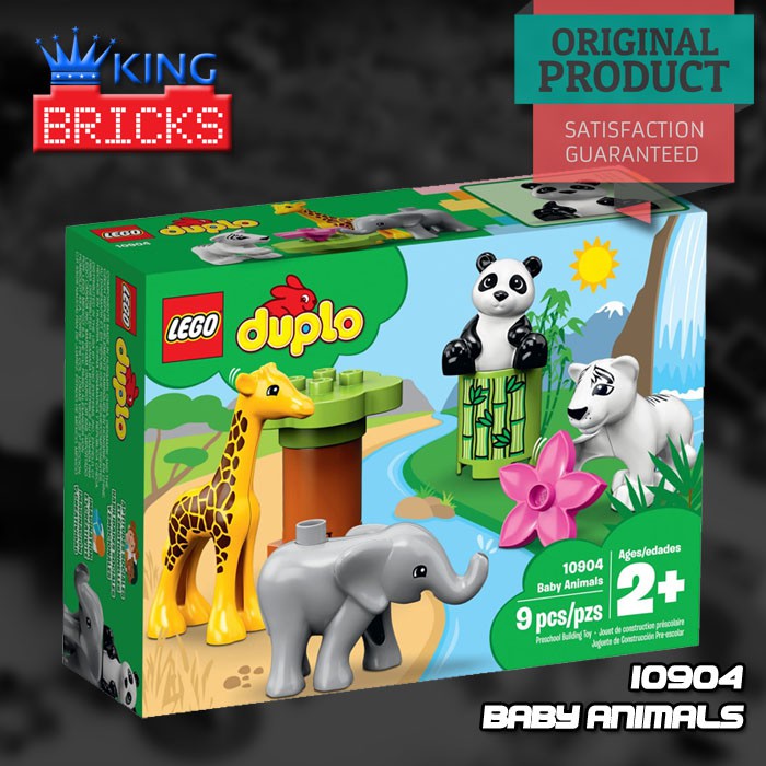 Jual LEGO Original DUPLO 10904 Baby Animals - Mainan Anak Edukasi Lego ...