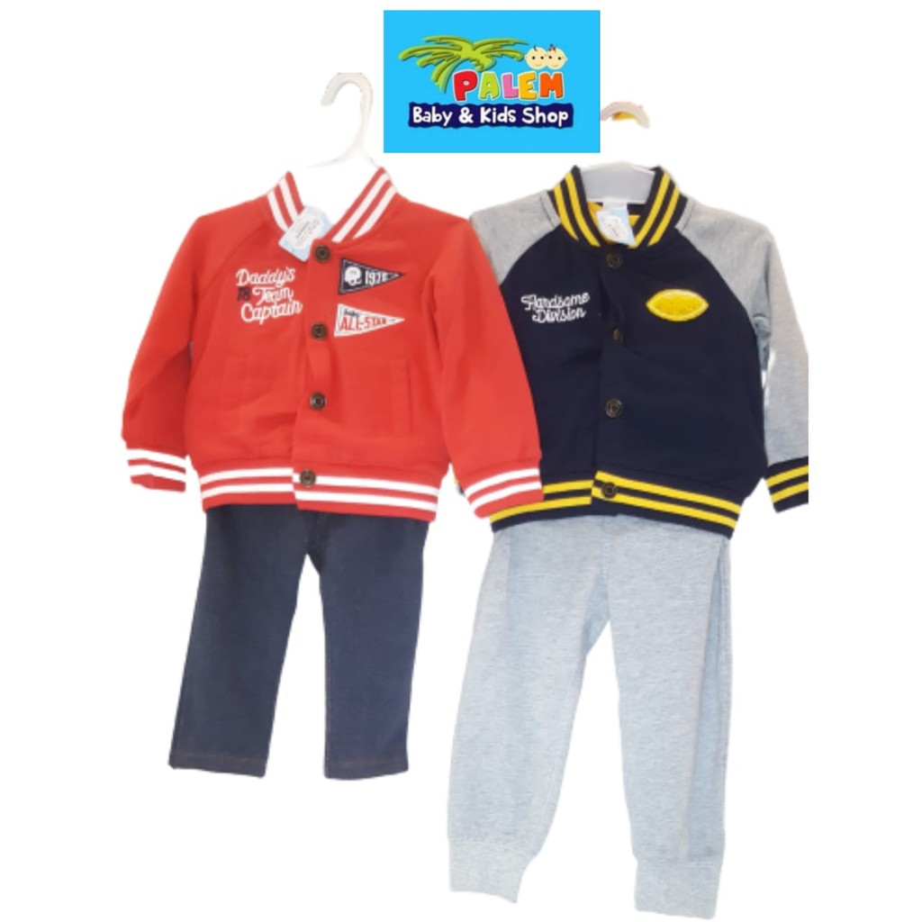 catell love jaket 3in1 bayi anak BOY Usia 6M-2T