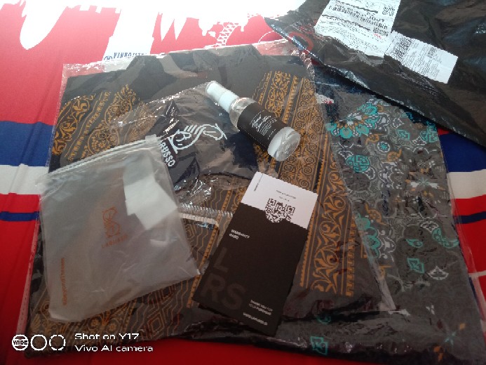 Lr2 By Larusso Kemeja Pria Shanghai Pendek Printing K005