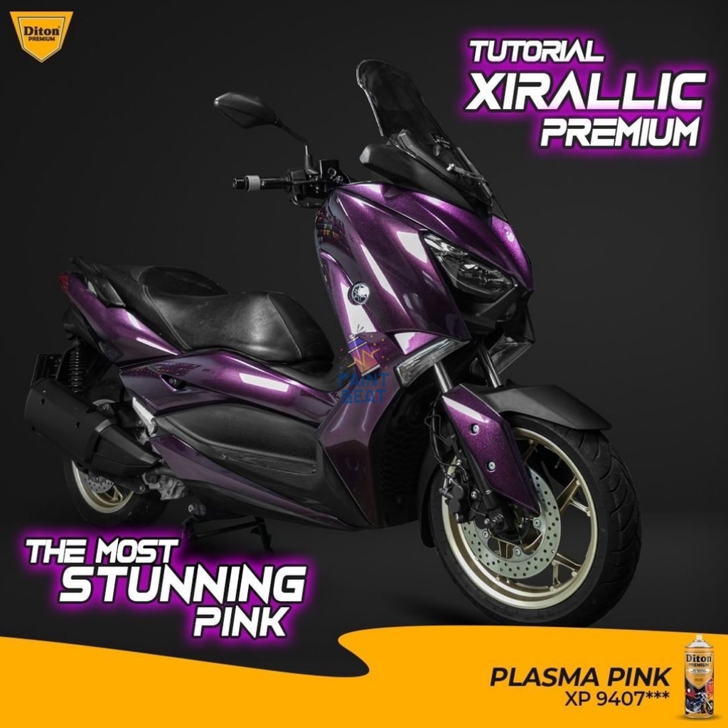 Diton PREMIUM 9407 / XP 9407*** - PLASMA PINK XIRALLIC / XIRALIC PINK Cat Semprot Diton Premium 3 St
