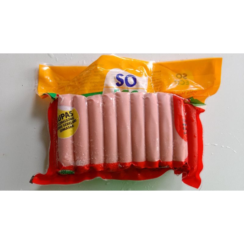 

So Eco Sosis Merah Ayam 750 gr