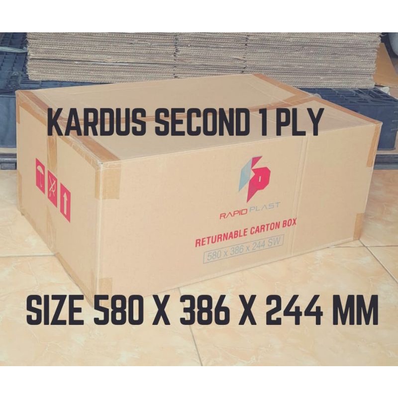 KARDUS PINDAHAN / KARDUS PACKING JUMBO 1 PLY-Rapid plast kecil