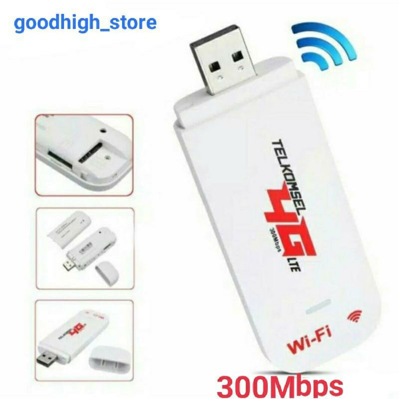 Modem USB 4g 300MbpsTELKOM WIFI all operator GSM