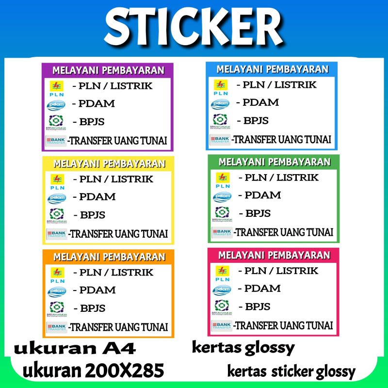 

STICKER TOKO MELAYANI PEMBAYARAN SELURUH JS8