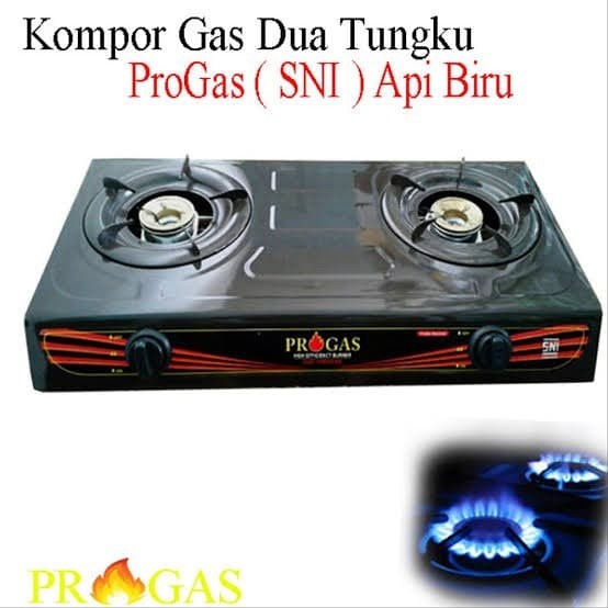 KOMPOR GAS 2 TUNGKU PROGAS 2 TUNGKU KOMPOR GAS MURAH