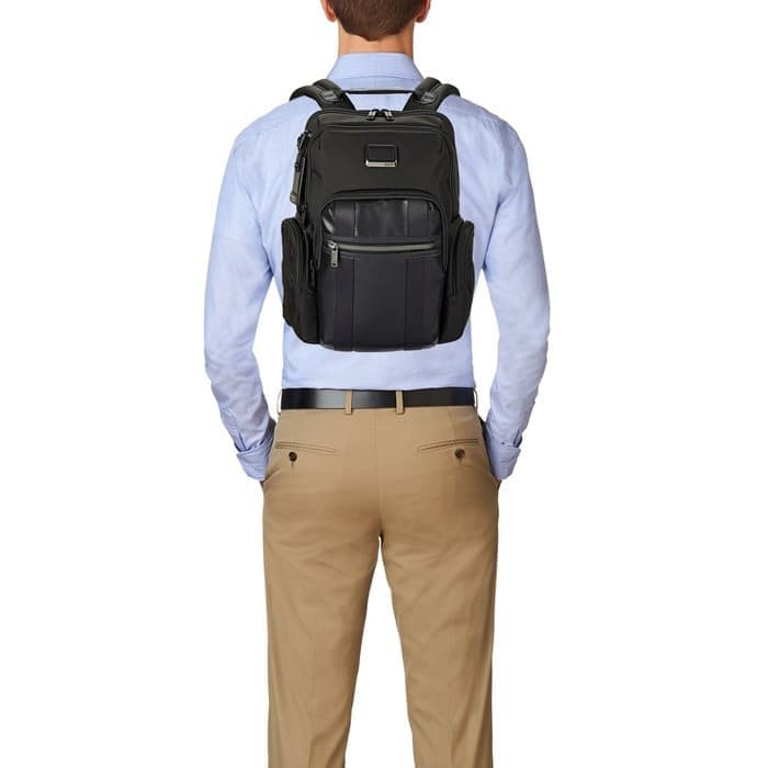 Tumi Alpha Bravo Nellis Backpack Tas Pria Tumi Nellis Backpack Tumi - Hitam