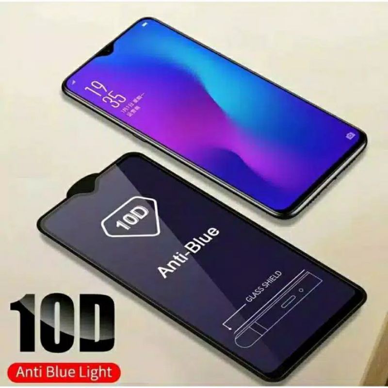 Paket 2in1Tempered Glass Blue Light INFINIX HOT 11 10 PLAY 11 11s 11s NFC  10 Anti Radiasi Full + Garskin 3D