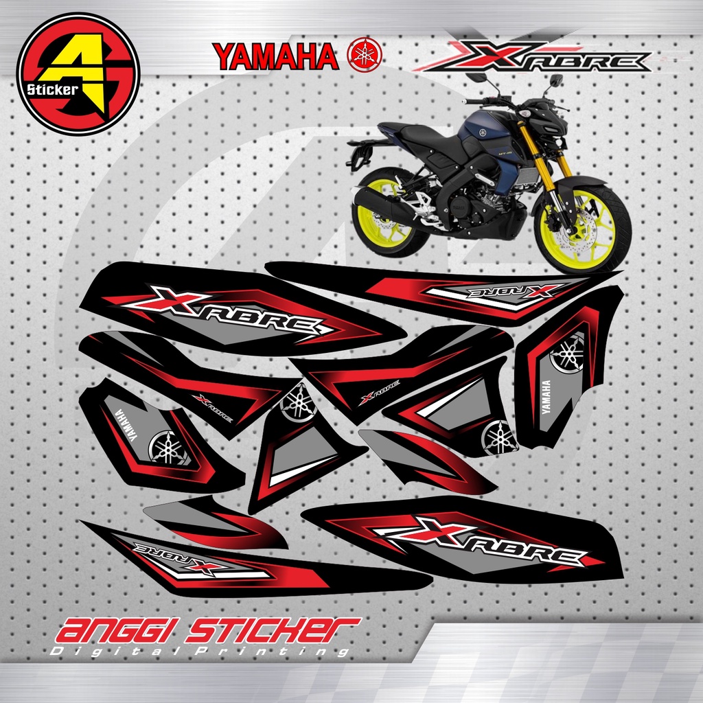 STRIPING STICKER MOTOR YAMAHA XABRE / STRIPING VARIASI MOTOR YAMAHA XABRE