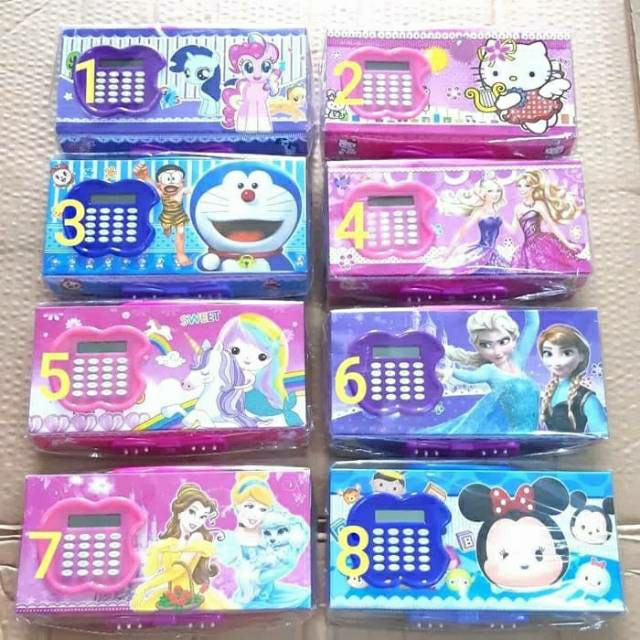 

Terlaris Kotak Pensil Kode Kunci 3 Susun Ada Kalkulator Lol Hellokitty Frozen Murah
