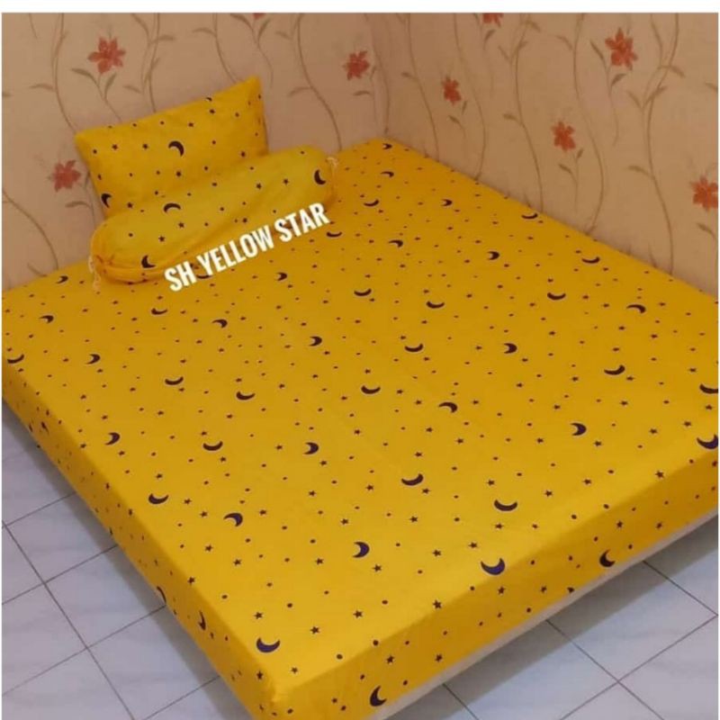 sprei karet sudut ukuran king suze  200x200x15 20,25,30