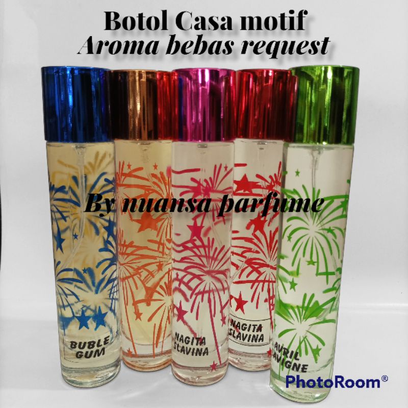 parfum botol casa motif 50ml  aroma pilih sesukanya