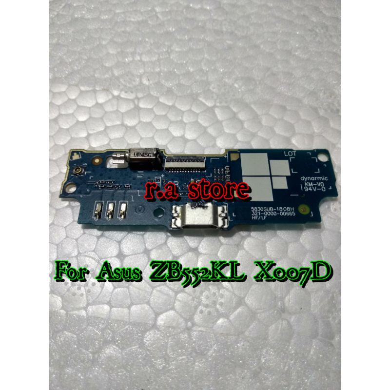Papan Charger Asus Zenfone GO ZB552KL X007D CON T/C /HF/MIC Flexi Flexibel Flexible Fleksibel Ui Boa
