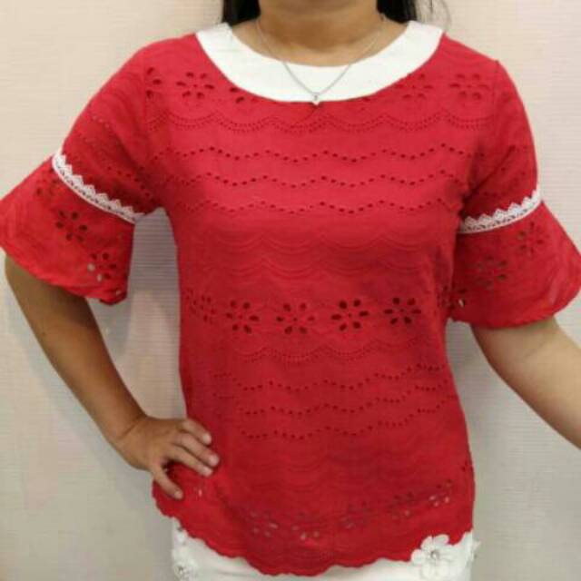 CHIBI katun bordir bolong