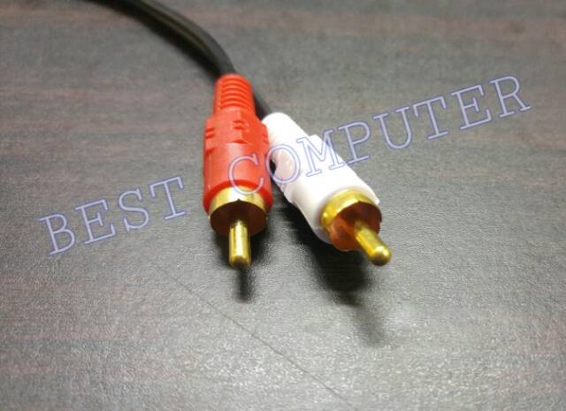 KABEL AUDIO 3.5 FEMALE TO 2 RCA MALE