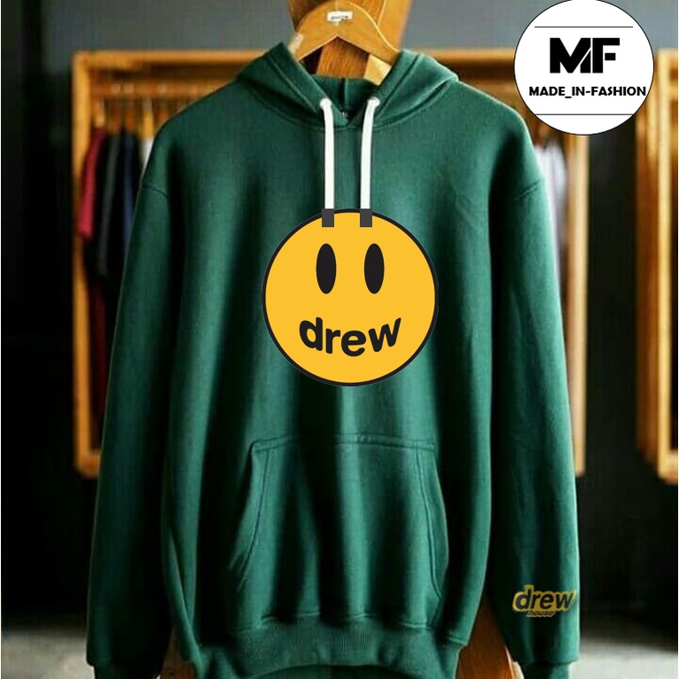 BESTSELLER Jaket Pria wanita DREW SMILE Sweater Hoodie Zipper Twotoon /Jaket  SMLE JUSTIN Jaket Suiter - Jaket Sweater Pria&amp;Wanita terbaru