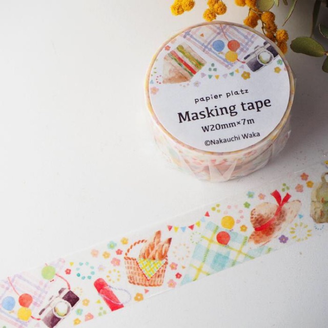 

masking tape / washi tape picnic