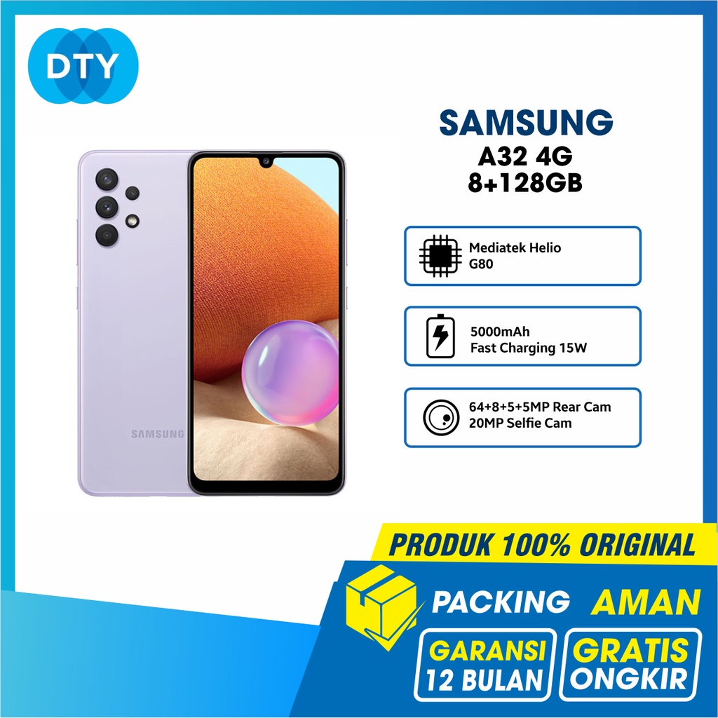 Samsung Galaxy A32 6GB128 8GB128 GB Original Resmi SEIN