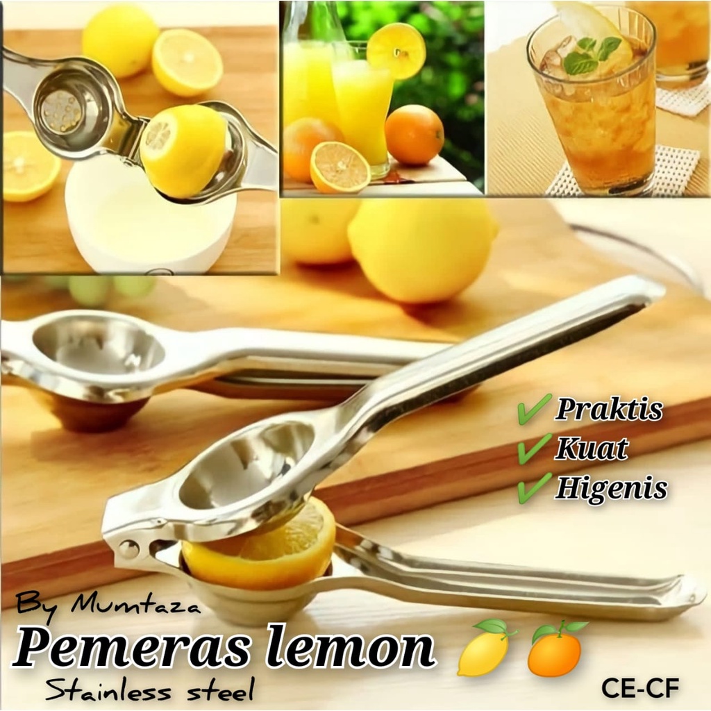 Alat Peras Perasan Lemon, Perasan Jeruk Stainless Steel, Alat Peras Jeruk dan Lemon