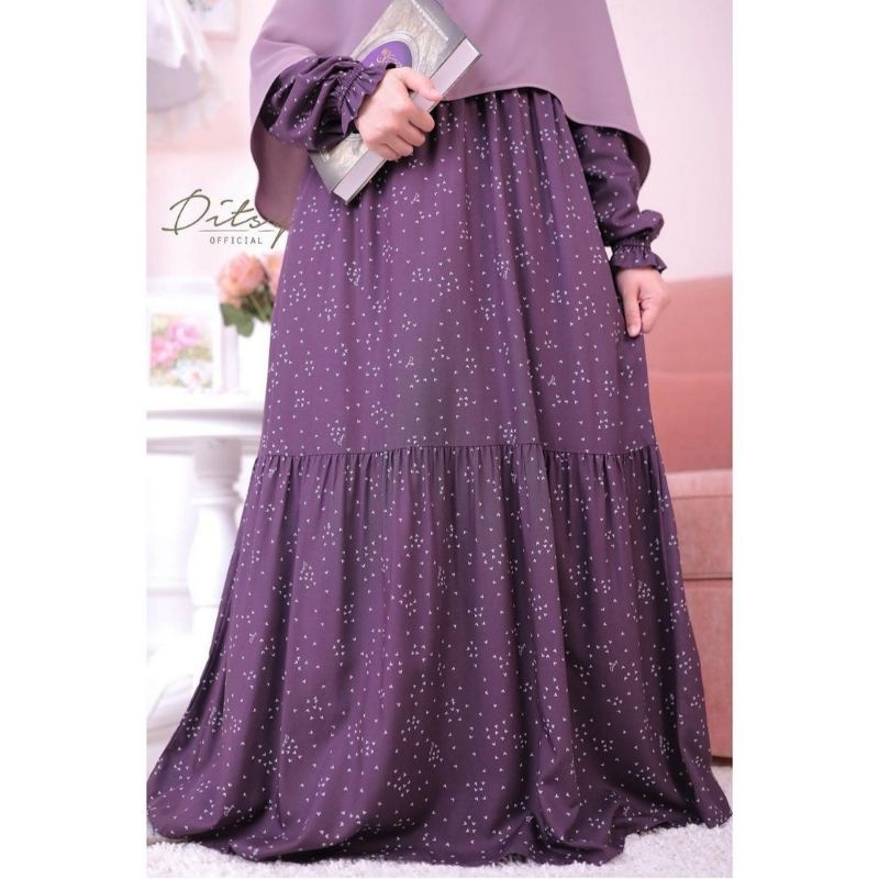 DITSY JANUARI 2022 - LIEFDE PURPLE SIZE M (DASTER/DRESS/GAMIS)