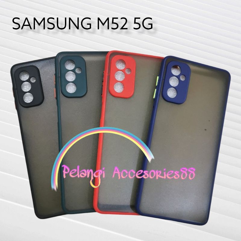 CASE SAMSUNG M52 5G SOFTCASE CASE DOVE CASE FULL COLOUR