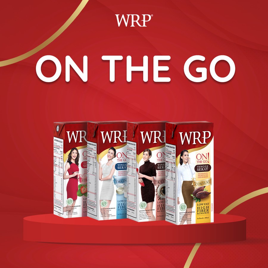 MEDANKOTA - WRP ON THE GO UHT CHOCOLATE STRAWBERRY COFFEE SUSU DIET OTG ORIGINAL - OTG ORIGINAL