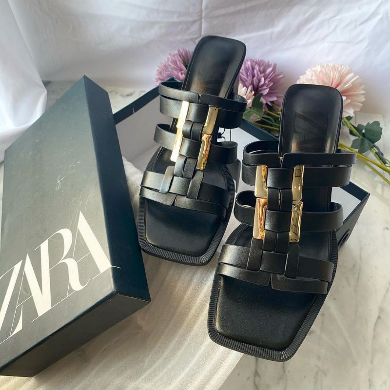sepatu high heels wanita murah branded merk zara (zrshoe-305)