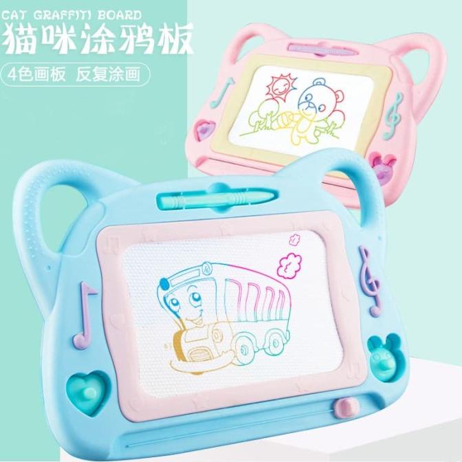 Papan Tulis Magnet Bisa Tulis Gambar Dihapus Magnetic Learning Case