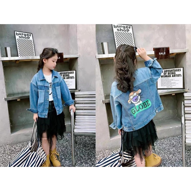 JAKET LEVIS PREMIUM ANAK PEREMPUAN | JKT001 | JACKET IMPORT ANAK CEWEK