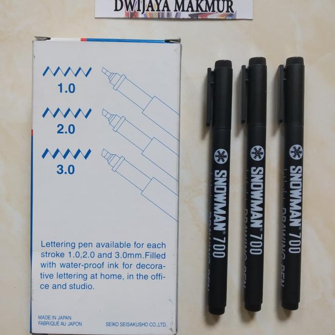 

Pen Snowman 700 Calligraphy Dwija522