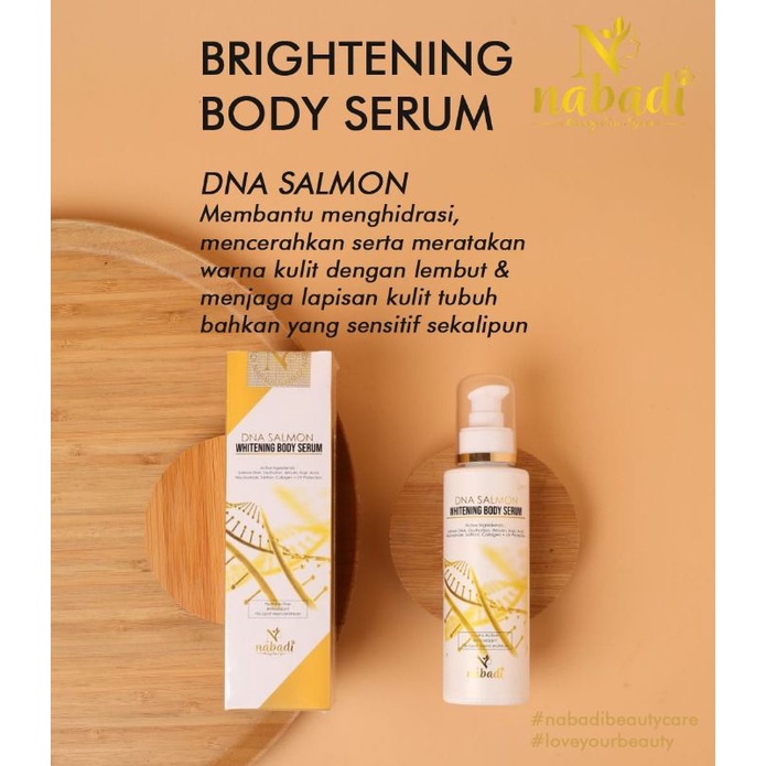 NABADI DNA SALMON  BRIGHTENING BODY SERUM