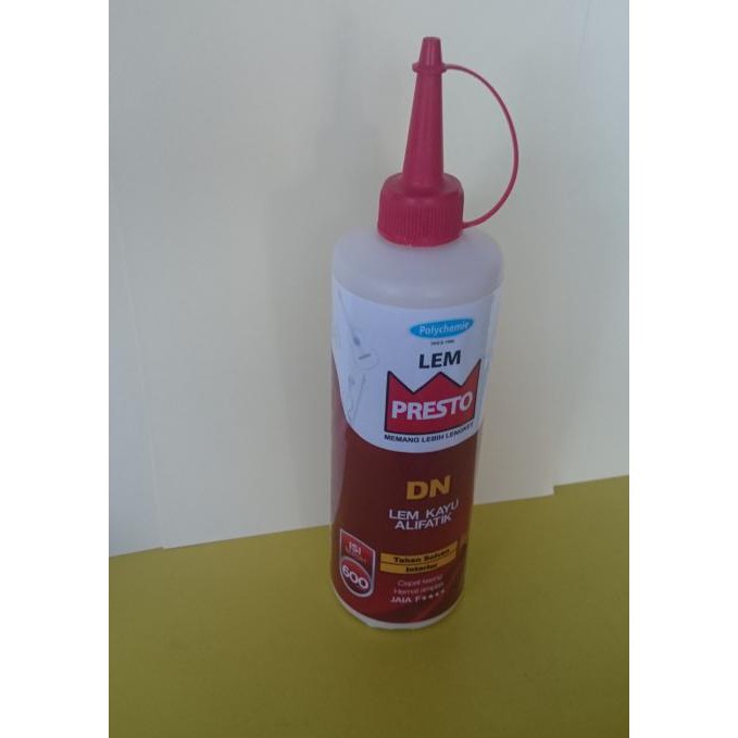 

Lem Alifatic Presto Dn 600Gr/Lem Kayu Putih Finger Joint Laminating Kal-El99 Segera Dapatkan
