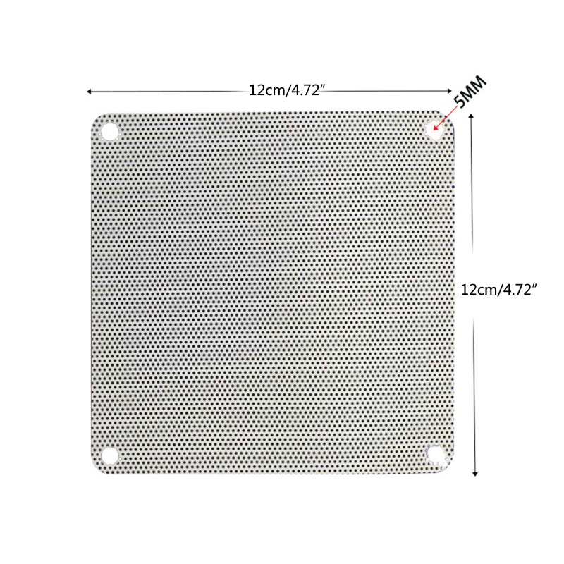 5 Pcs Filter Debu Bingkai Magnetik Bahan PVC Ukuran 8cm 9cm 12cm 14cm Untuk Kipas Pendingin Komputer PC