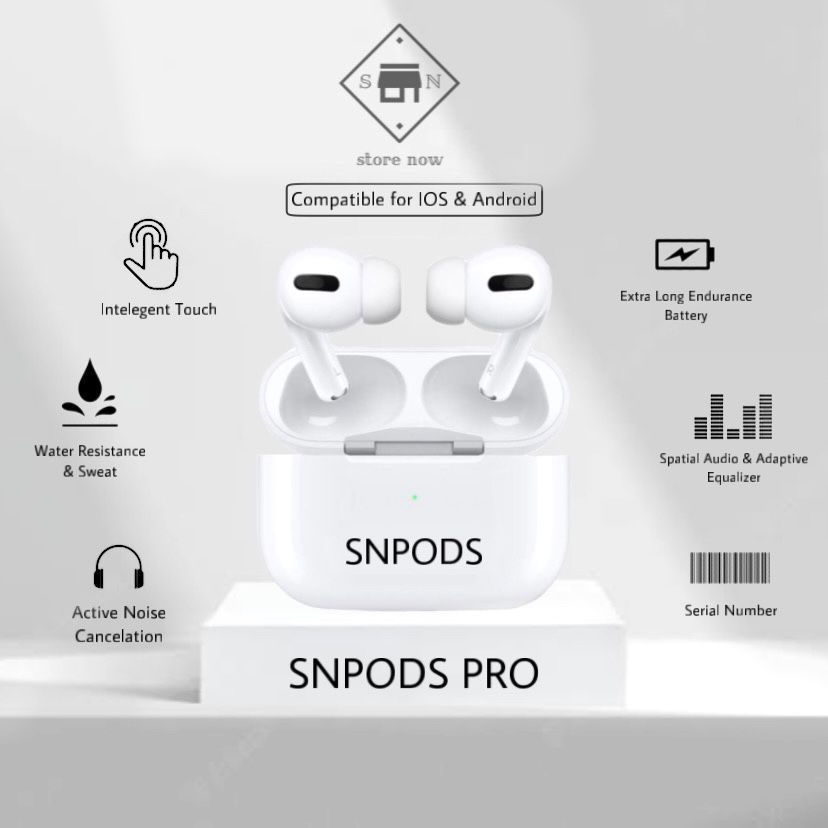 HEADSET BLUETOOTH GENERATION PRO TERBARU / INPODS / THE PODS PRO